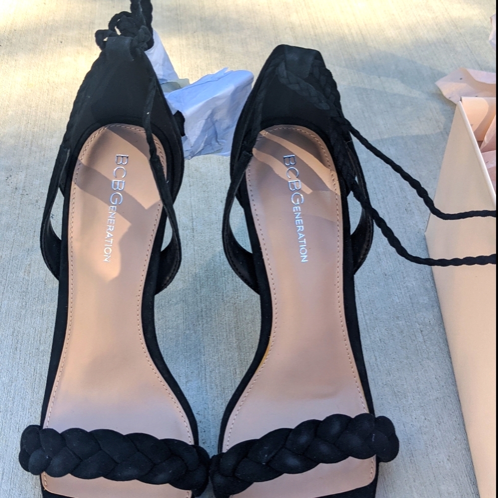 BCBGeneration Jessica suede heels